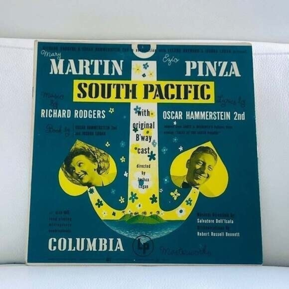 LP Mary Martin, Ezio Pinza, Rodgers & Hammerstein - South Pacific Vinyl Record